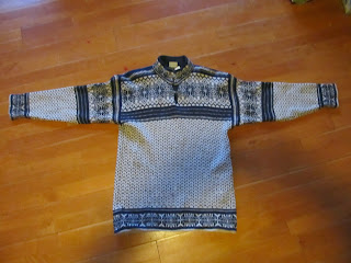 Norsk trøje til ærmeløs tunika