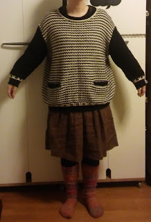 Tutorial: Oversize sweater -> Cardigan